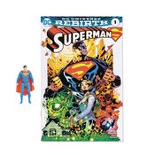 DC DIRECT WV1 SUPERMAN REBIRTH 3IN AF W/COMIC CS