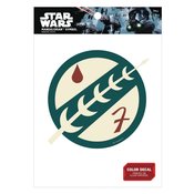 SW BOBA FETTS INSIGNIA WINDOW DECAL