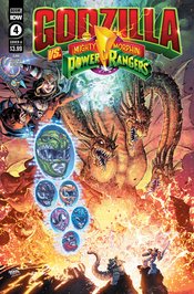 GODZILLA VS MMPR #4 (OF 5) CVR A  FREDDIE WILLIAMS II
