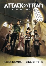 ATTACK ON TITAN OMNIBUS TP VOL 05 VOL 13-15 (MR)