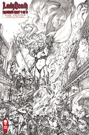 LADY DEATH TREACHEROUS INFAMY #1 (OF 2) RAW ED (MR)