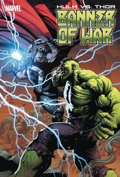 THOR VS HULK BANNER OF WAR ALPHA #1 POSTER