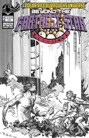 BEYOND THE FARTHEST STAR CHRONICLES 50TH ANNIV #2 CVR B B&W