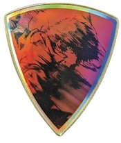 COWBOY BEBOP SPIKE RAINBOW HOLO FOIL CREST PIN