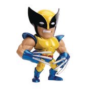 MARVEL X-MEN WOLVERINE METALLIC YELLOW 4IN DIE-CAST FIG (NET