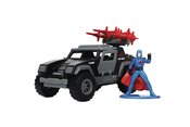 GI JOE STINGER W/ COBRA COMMANDER FIG 1/32 VEHICLE