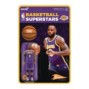 NBA W3 LAKERS LEBRON JAMES PURPLE JERSEY REACTION FIG