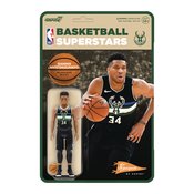 NBA W3 BUCKS GIANNIS ANTETOKOUNMPO BLACK JERSEY REACTION F (