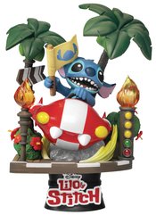 LILO & STITCH DS-108 STITCH RACING CAR D-STAGE 6IN STATUE (C