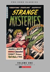 PRE CODE CLASSICS SUPERIOR STRANGE MYSTERIES HC VOL 01