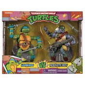 TMNT CLASSIC LEO VS ROCKSTEADY 2PK AF