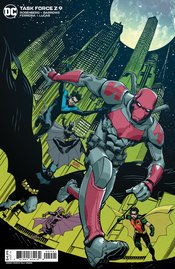 TASK FORCE Z #9 CVR B HAMNER CARD STOCK VAR