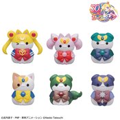 SAILOR MOON MEGA CAT SAILOR MEWN 2 MINI FIG 8PC BMB DS