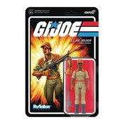 GI JOE W3A FEMALE SOLDIER SHORT M16 BROWN REACTION FIG