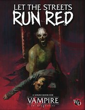 VAMPIRE MASQUERADE RPG STREETS RED SOURCEBOOK HC