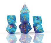 CERULEAN NEBULA SIRIUS RPG DICE SET