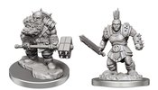 D&D NOLZURS MARVELOUS UNPAINTED MINIS DUERGAR FIGHTERS
