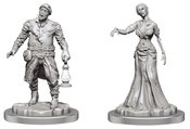 WIZKIDS DEEP CUTS UNPAINTED MINIS ZOMBIES