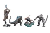 GODZILLA VS KONG 2021 HYPER MODELING TRADING FIG 4PC SET (NE