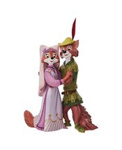 DISNEY SHOWCASE ROBIN HOOD & MAID MARIAN 9IN STATUE