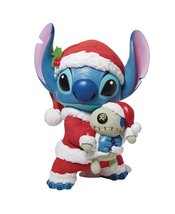 DISNEY SHOWCASE SANTA STITCH 15.55IN STATUE
