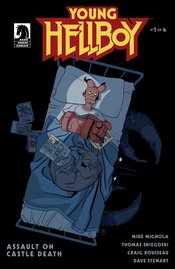 YOUNG HELLBOY ASSAULT ON CASTLE DEATH #1 (OF 4) CVR B ZONJIC