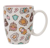 PUSHEEN CHRISTMAS COOKIE & FRIENDS 12OZ CERAMIC MUG