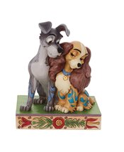 DISNEY TRADITIONS LADY & THE TRAMP 4.5IN FIGURE