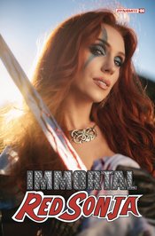 IMMORTAL RED SONJA #4 CVR E COSPLAY