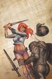 IMMORTAL RED SONJA #4 CVR K LINSNER LTD VIRGIN