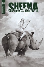 SHEENA QUEEN JUNGLE #8 CVR I 30 COPY INCV SUYDAM B&W