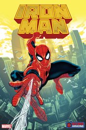 IRON MAN #23 MANAPUL BEYOND AMAZING SPIDER-MAN VAR (RES)