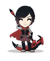 RWBY RUBY ROSE VINYL FIGURE