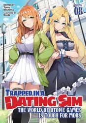 TRAPPED IN DATING SIM WORLD OTOME GAMES NOVEL SC VOL 08
