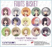 FRUITS BASKET 2019 CAST 220PC 1.25IN BUTTON BMB DS