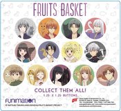 FRUITS BASKET 2019 ZODIAC CAST 220PC 1.25IN BUTTON BMB DS (C