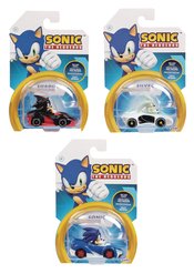 SONIC THE HEDGEHOG 1/64 DIE-CAST VEHICLE WV2 ASST