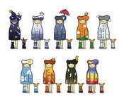 SOSIM WORLD WHATS THE WEATHER 6PC FIG BMB DS