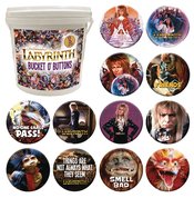 LABYRINTH 144PC BUCKET OF BUTTONS