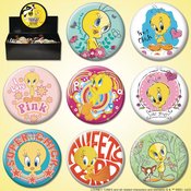 TWEETY 144 PC BUTTON ASST