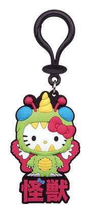 HELLO KITTY SKY KAIJU PVC BAG CLIP