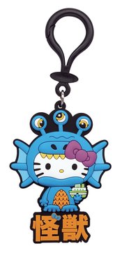 HELLO KITTY SEA KAIJU PVC BAG CLIP
