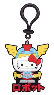 HELLO KITTY ROBOT KAIJU PVC BAG CLIP