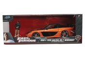HOLLYWOOD RIDES FF MAZDA RX7 W/HAN FIG 1/24 DIE-CAST VEH (NE