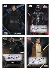 TOPPS 2022 STAR WARS CHROME BLACK T/C BOX