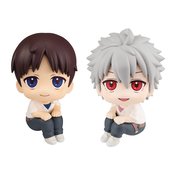LOOK UP EVANGELION THRICE UPON KAWORU & SHINJI FIG & GIFT (C