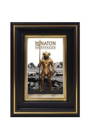 RAY HARRYHAUSENS MINATON 6IN POLYRESIN STATUE IN FRAME