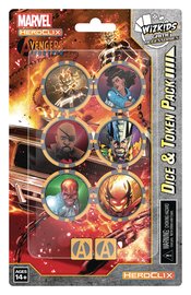 MARVEL HEROCLIX AVENGERS GHOST RIDER DICE & TOKEN PACK