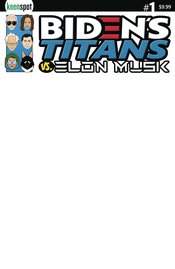 BIDENS TITANS VS ELON MUSK #1 CVR G BLANK SKETCH