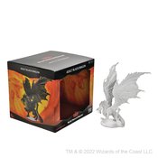 D&D NOLZURS MARVELOUS UNPAINTED MINI ADULT BLACK DRAGON (APR